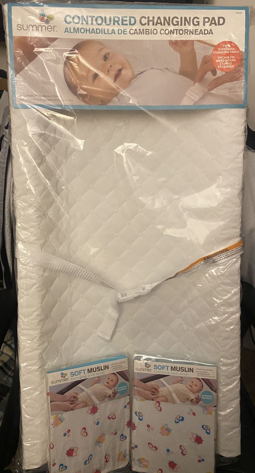 Changing Table Pad With 2 Covers 