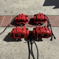 OEM Red Brake Calipers