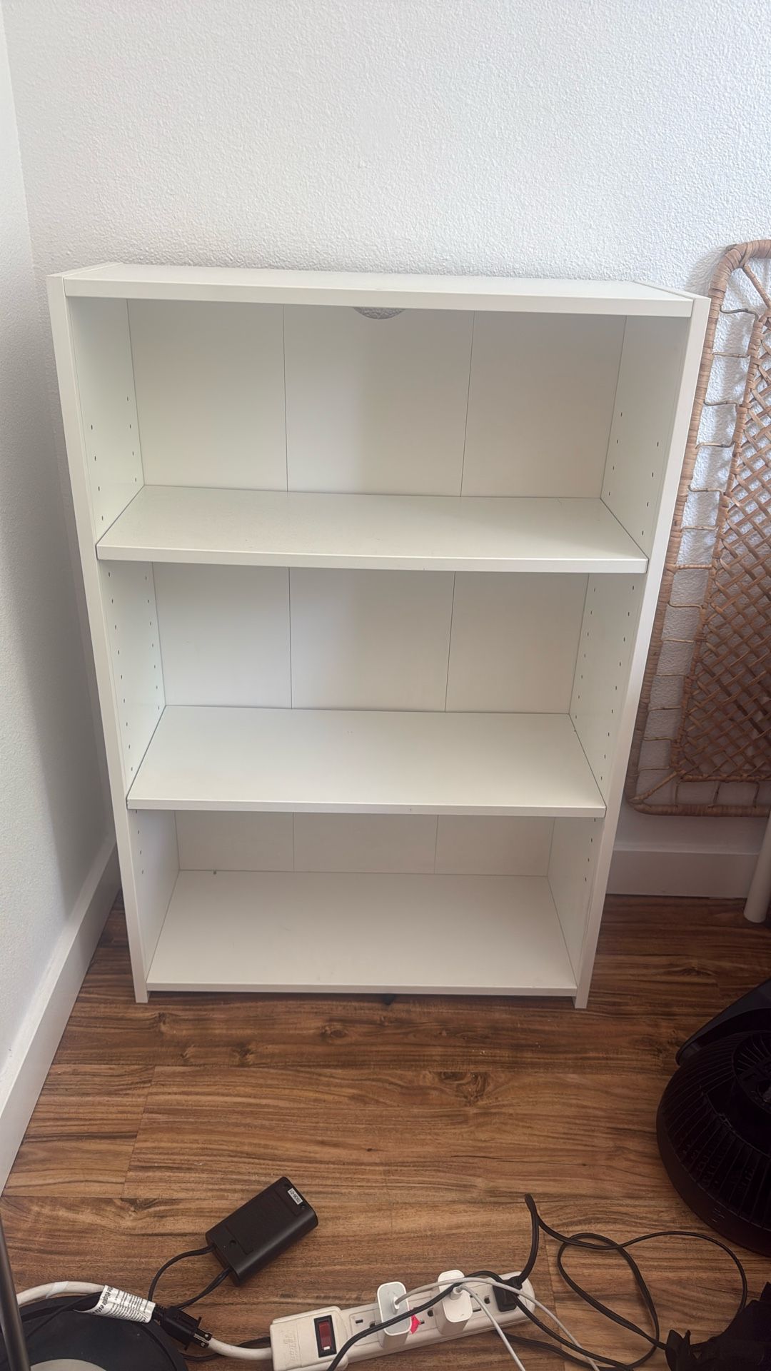 White Bookshelf