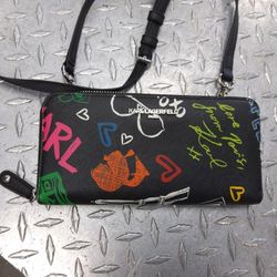 Karl Lagerfeld Paris Wallet Crossbody Bag