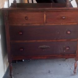 Antique Dresser 3ft Wide 3ft Tall 20" Depth 