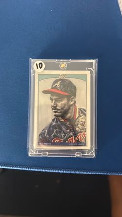 Greg Maddox illustrated card