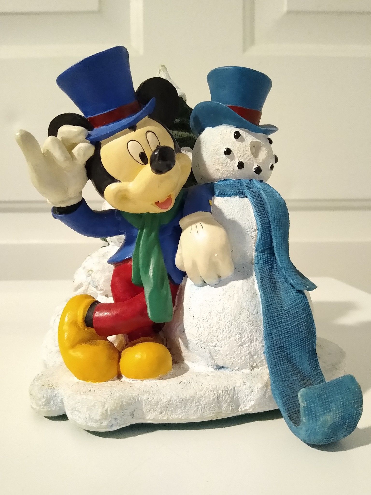 Disney Vintage Mickey Christmas figurine