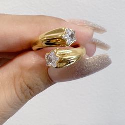 Classic 3D Star Shaped Ring 