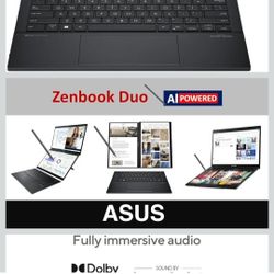 Asus Zenbook Duo Intel Ultra 9 Laptop