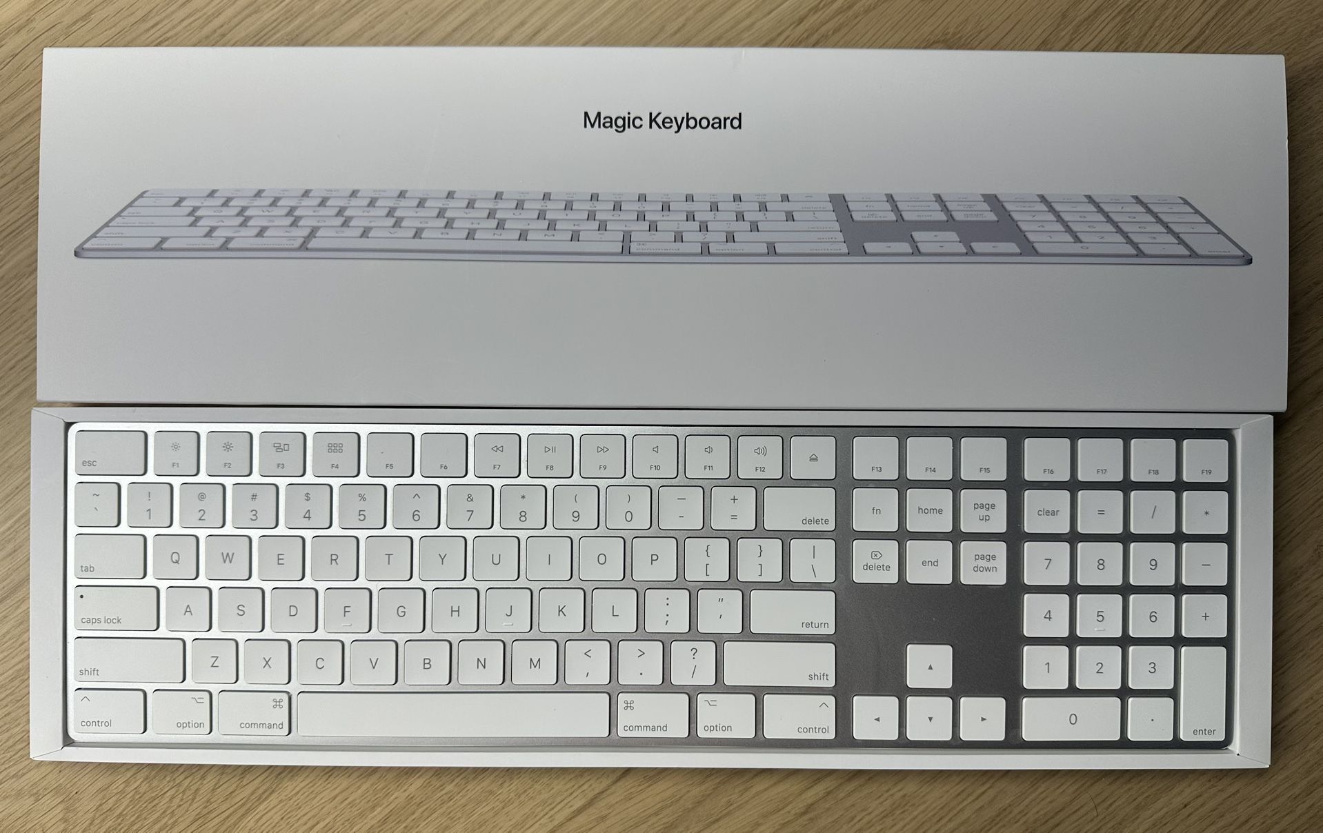 Apple Magic Keyboard With Number Keys