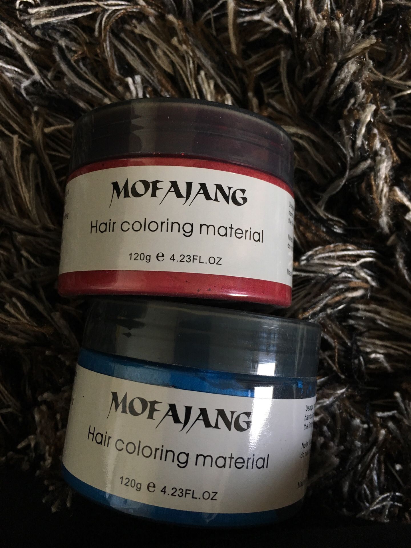 Mofajang hair coloring material(blue,red)