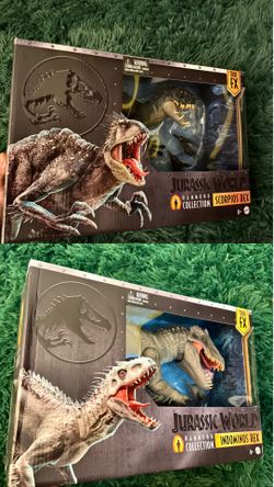 Jurassic World Hammond Collection Indominus Rex & Scorpios Rex