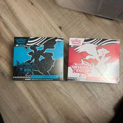 White Flair And Black Bolt Pokemom eTB 
