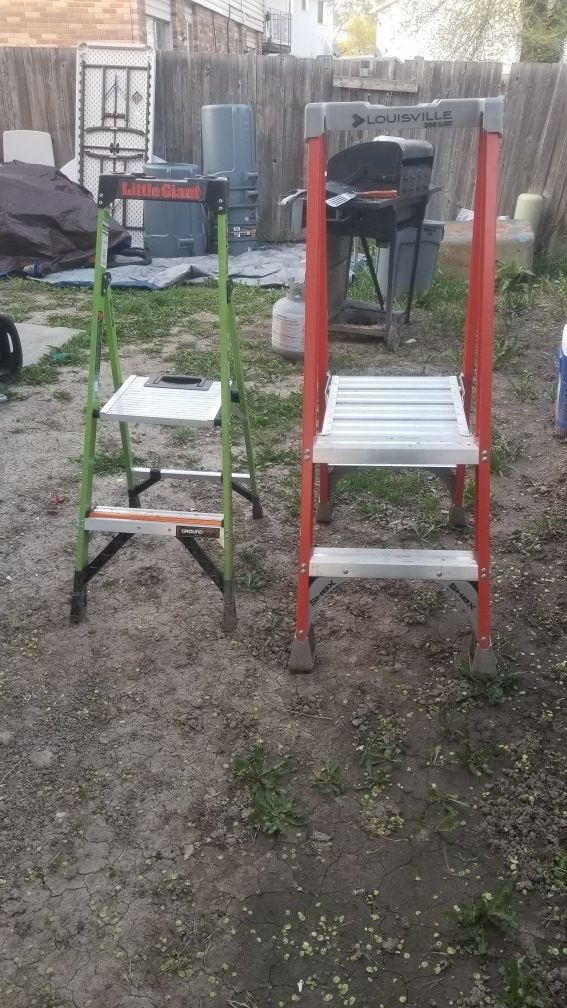2 ft ladder $80 for both