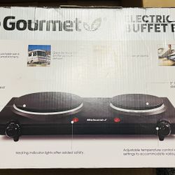 Electric Portable 2 Top Stove