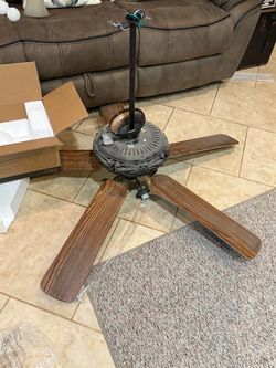 Two ceiling fans with lights $50 both