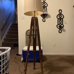 Antique Tripod Lamp