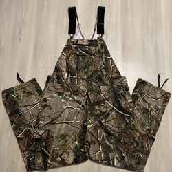 Walls Bib Overalls Hunting Real Tree Deer Camo Camouflage Sz 40