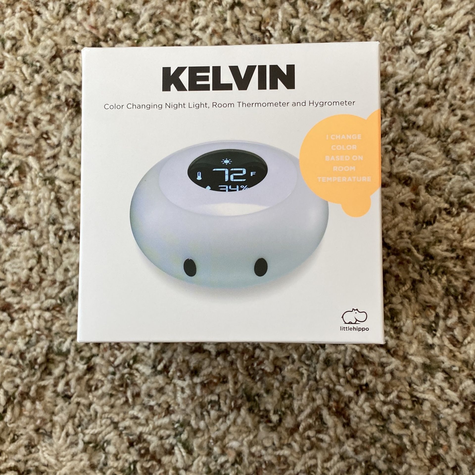 Brand New Unopened Kelvin Color Changing Night Light