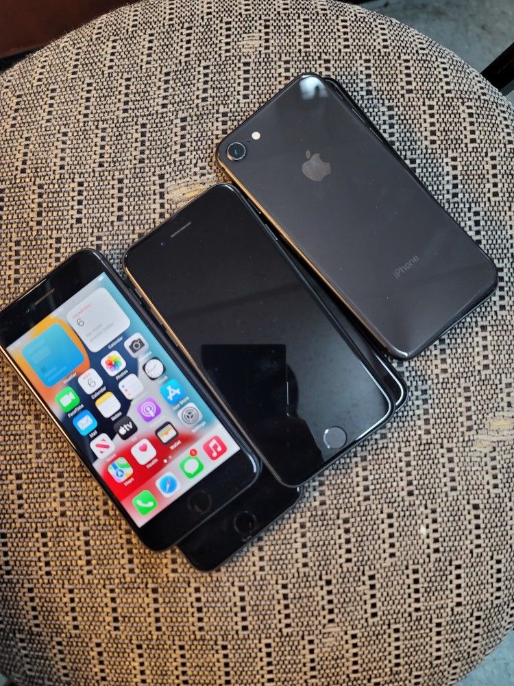 Lot Of Iphone 8 64gb Factory Unlock