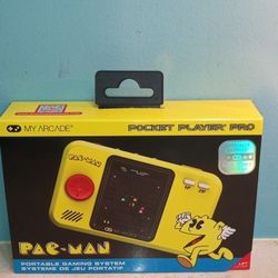 New PAC MAN My Arcade Portable Pocket Player Pro Handheld Game Console