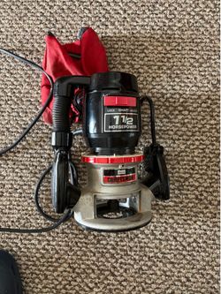 Router Crafstman 1 1/2 Horsepower