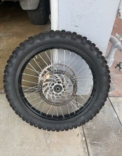 E Ride Pro SR Rear Wheel w/rotor and sprocket