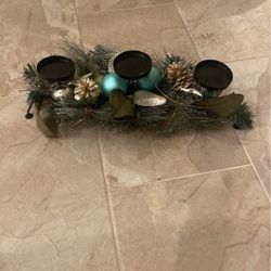 Christmas Candles Holder Decorations 