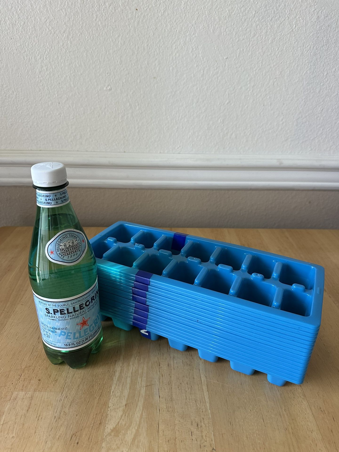 Ice Cube Trays & Storage Bins Set