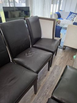 Six Dining chairs