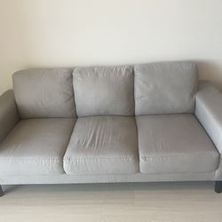 2 Gray  Sofas 
