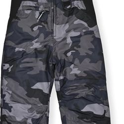 Arctic Quest Boys Girls Unisex Classic Ski & Snow Bib Overall Winter Snowsuit Water-Resistant Windproof Outdoor Rain Bib 