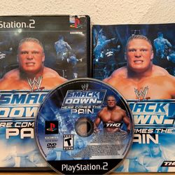 WWE SmackDown Here Comes the Pain Sony PlayStation 2 PS2
