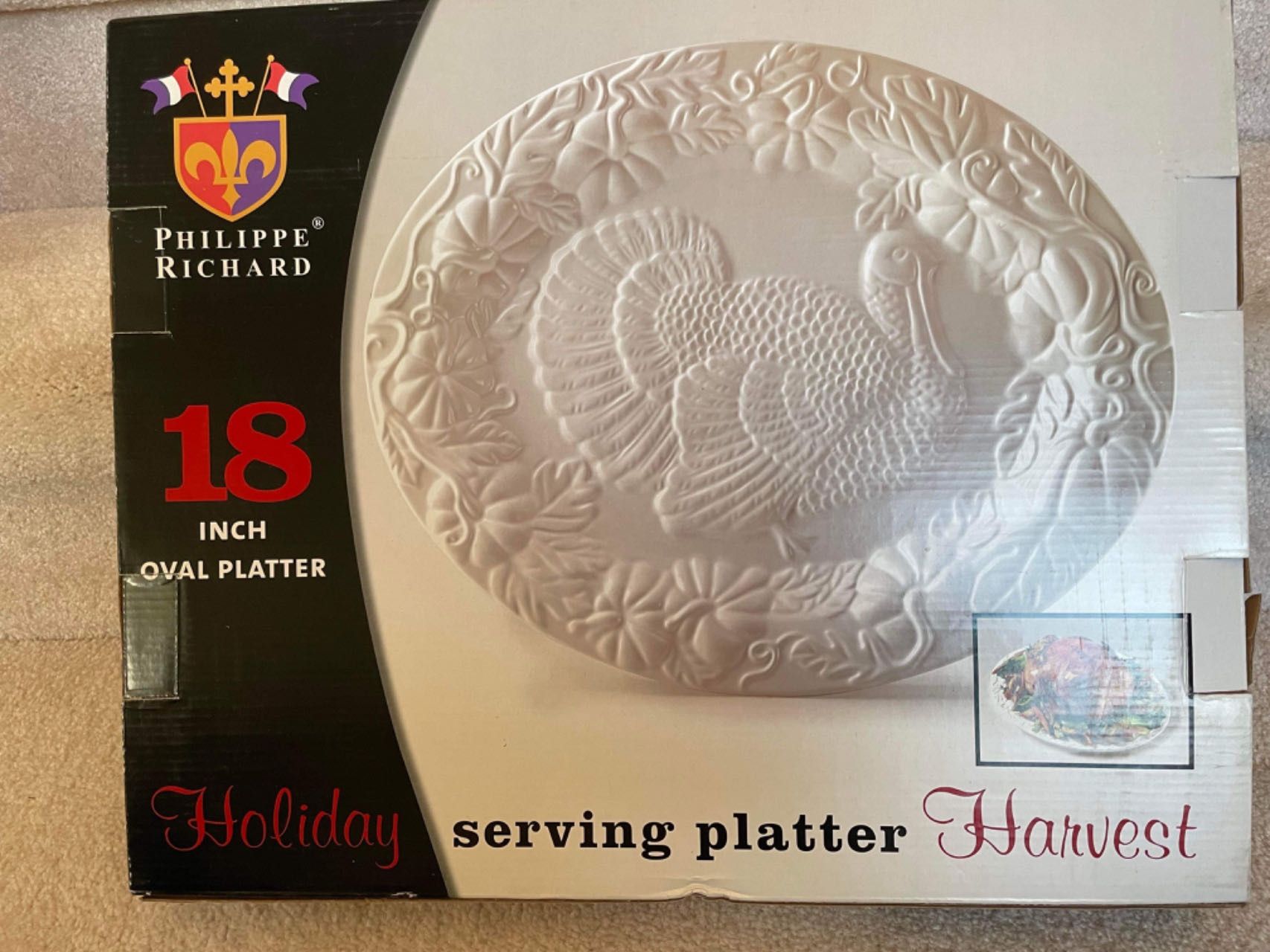 Philipe Richard 18” Turkey Platter
