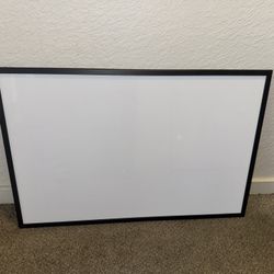 Large XL framed hanging wall whiteboard dry erase kids school office