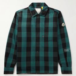 Moncler Genius Checked Down Overshirt