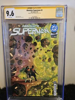 Absolute Superman Issue #1 CGC 9.6