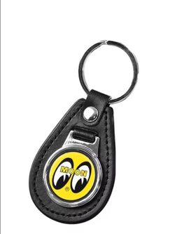 Moon eyes keychain key ring approx 3.75" see all 12 pictures sold separately SHIPPING AVAILABLE