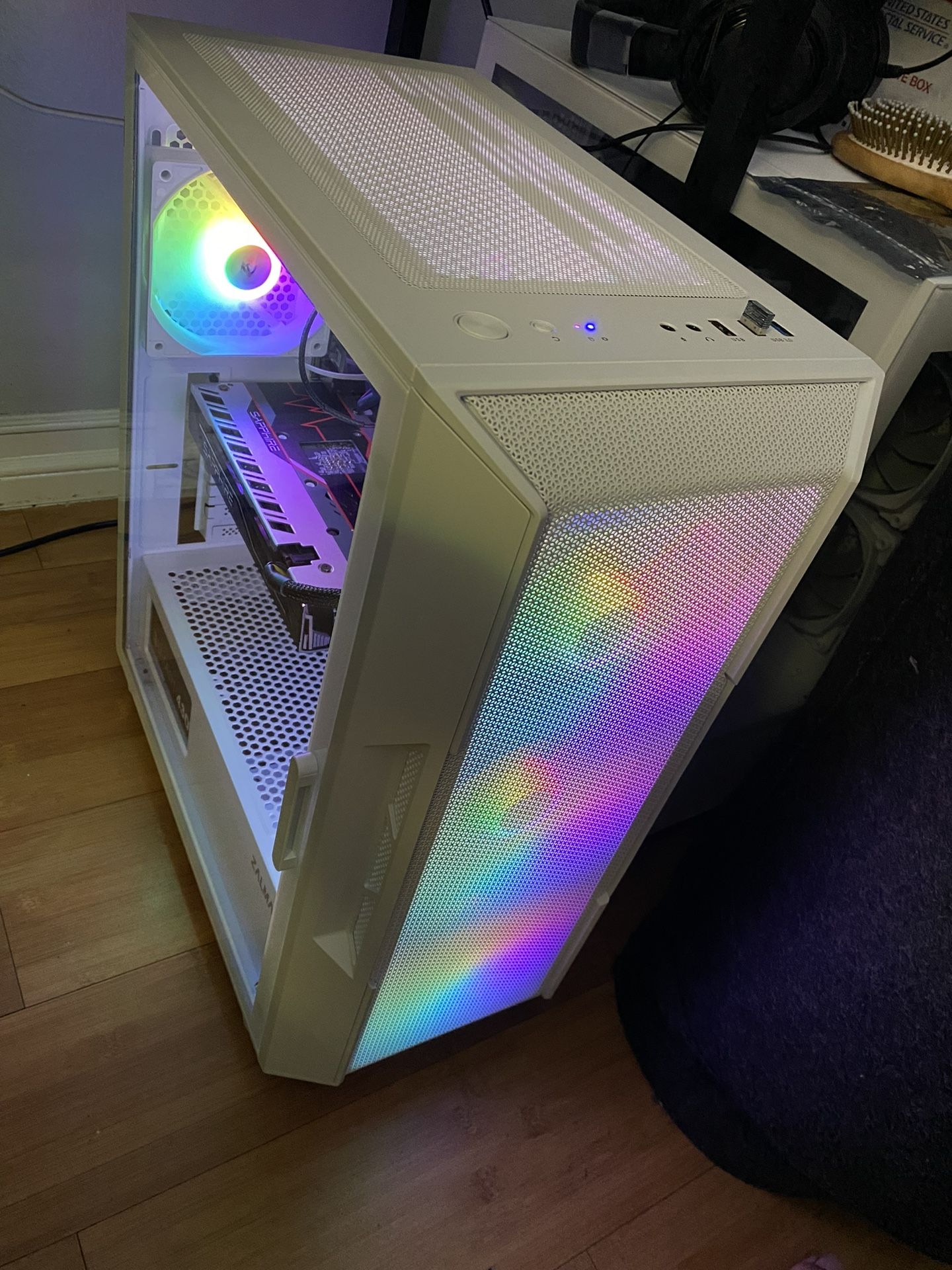 White Gaming Pc Computer