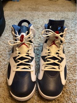 Air Jordan 6 Retro "Olympic White/Varsity Red/Midnight Navy