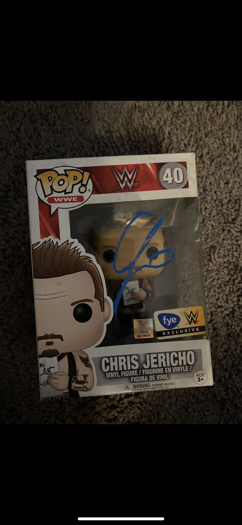 Chris Jericho Signed Figure 