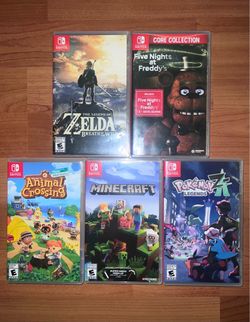 Nintendo switch games Bundle