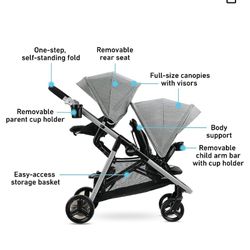 Graco Ready2Grow LX 2.0 Double Stroller 