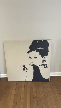 Audrey Hepburn Canvas Picture (Ikea)