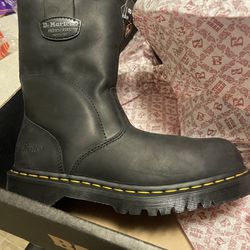  Dr. Martens Men's Icon Ex Wide Wellington Work Boots - Steel Toe