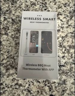 Bluetooth Wireless Meat Thermometer for BBQ, Smoker, Oven with Smart Alerts