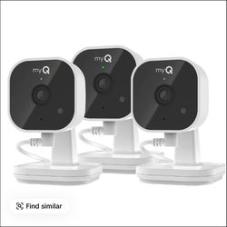  myQ Smart Indoor Camera Gen 2 - 3-pack