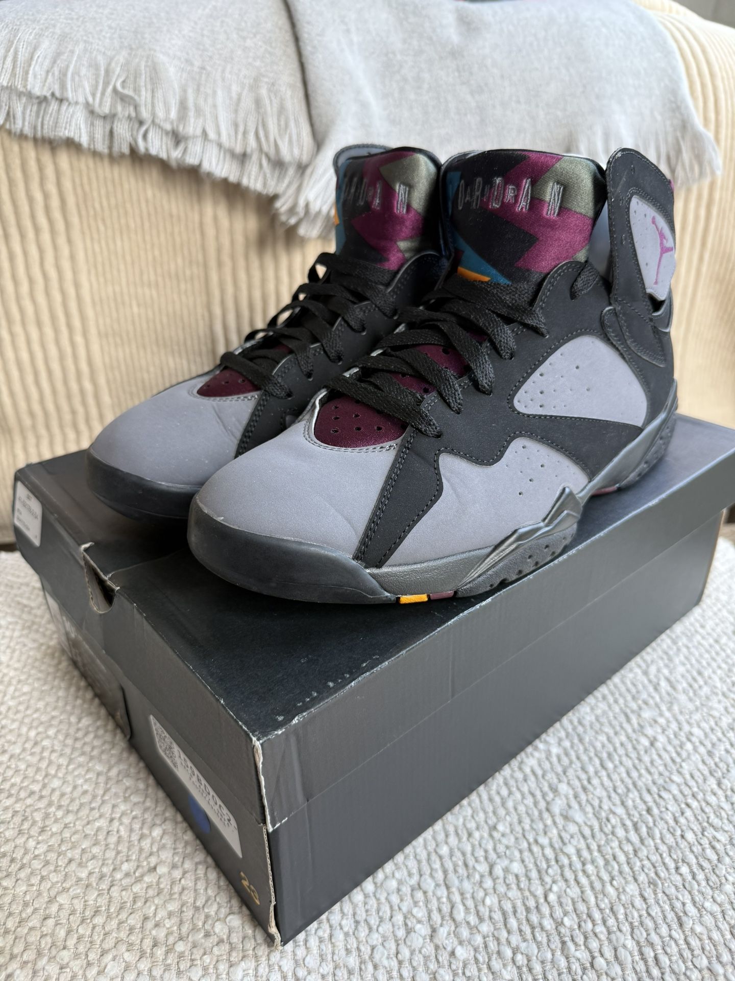 Nike Jordan 7 Bordeaux Size 10.5