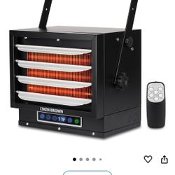 ** KEN BROWN HEAVY-DUTY FAN-FORCED CEILING-MOUNT HEATER** NEW 