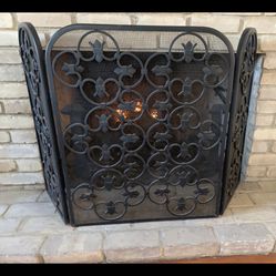 Pottery Barn Fireplace Screen
