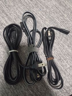 PlayStation Figure 8 power cables.