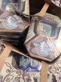 Pokemon 3 pack tin!