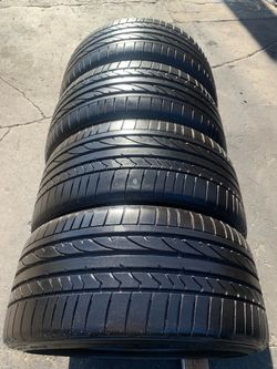 4 Bridgestone Potenza 255-35-19