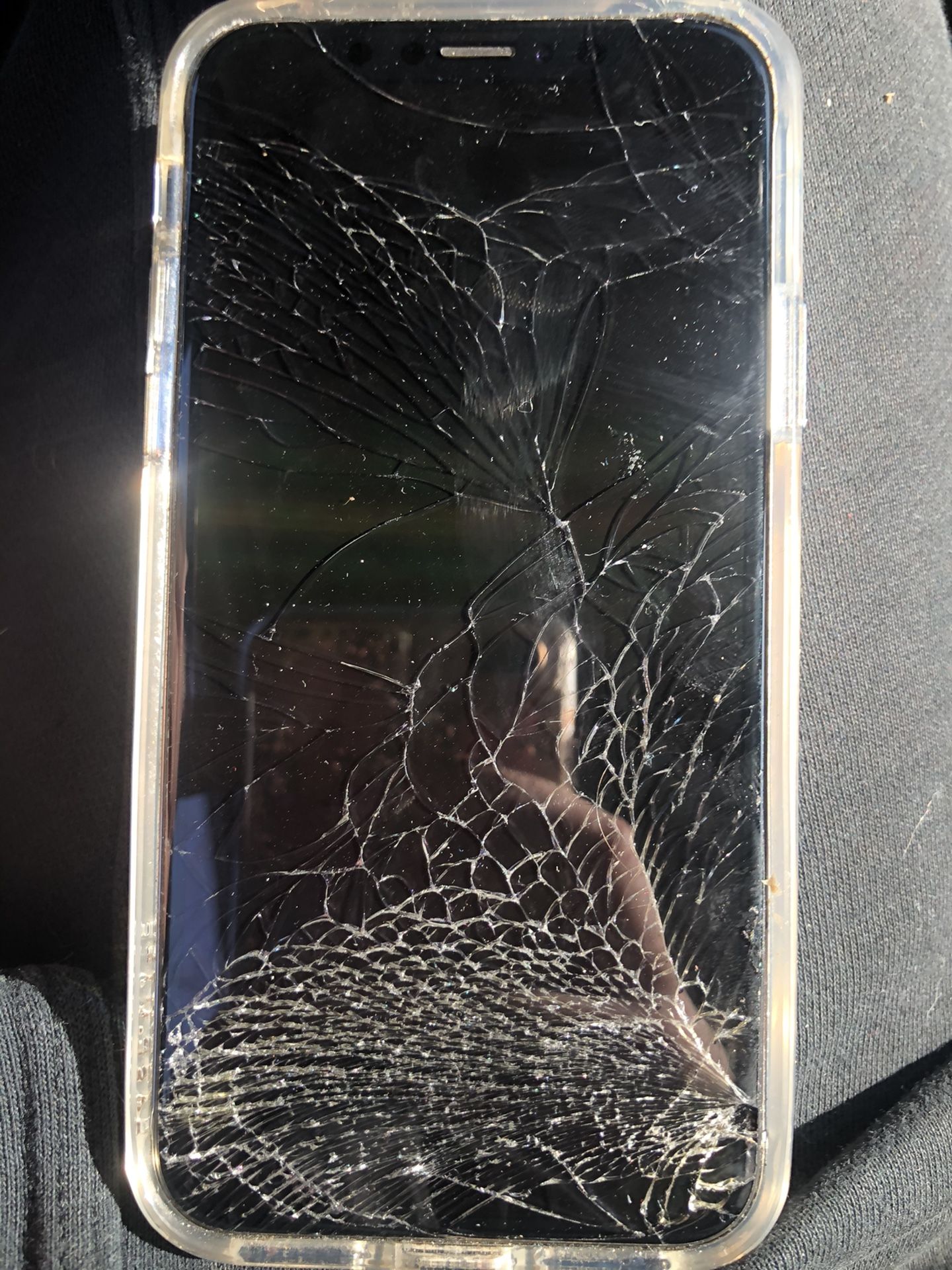 Broken IPhone X